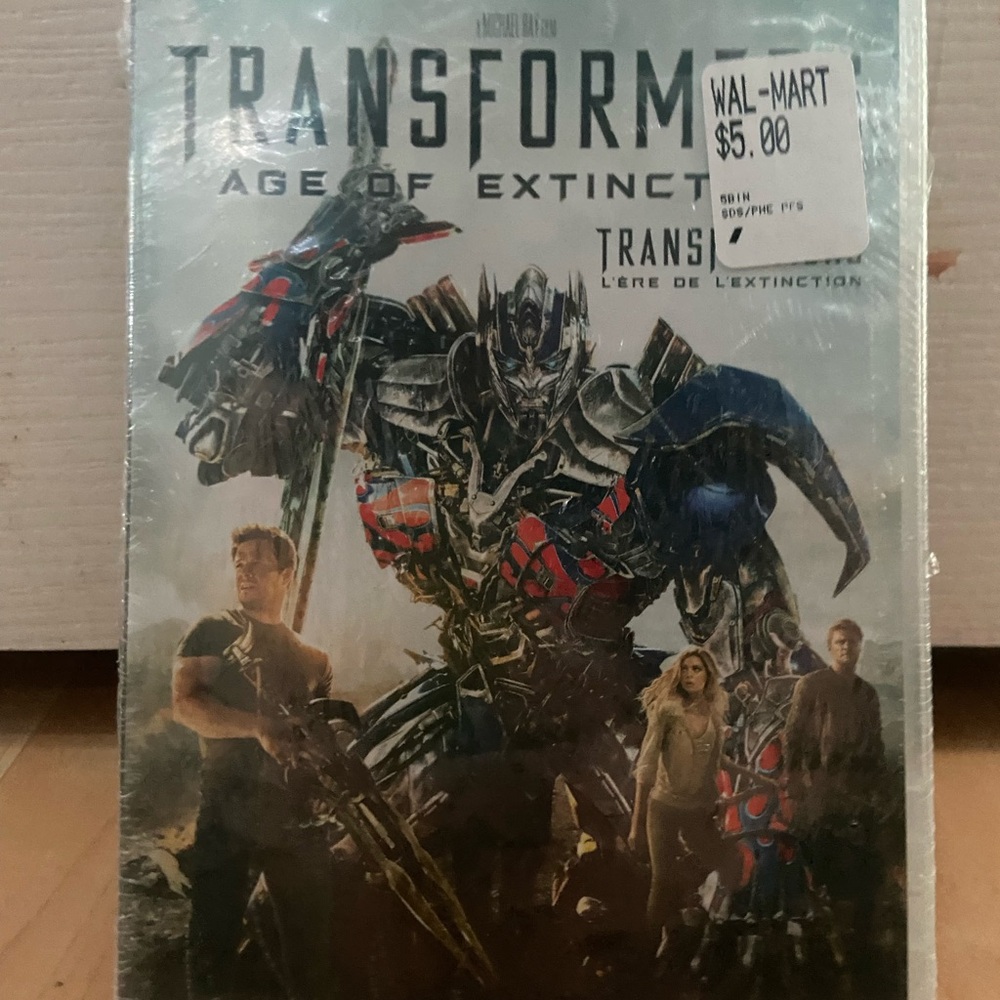 ☾.݁ᛪ༙ Transformers: Age of extinction DVD